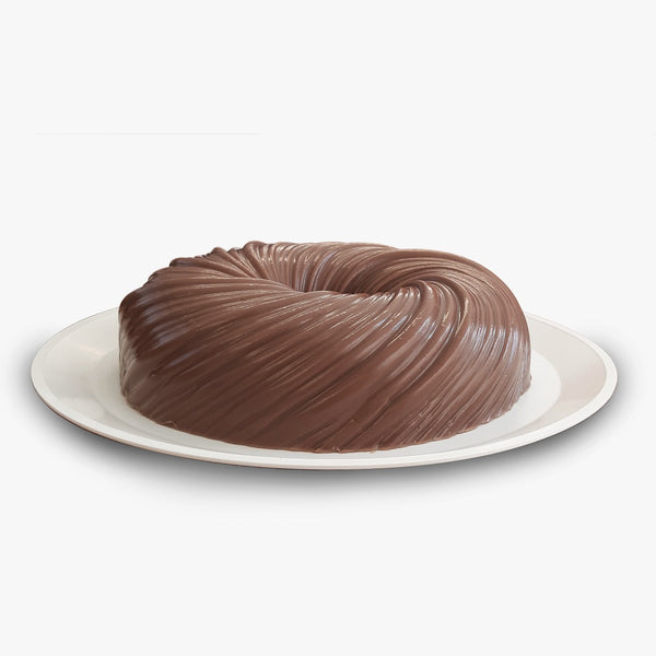 Gelatina de Crema de Avellanas en rosca