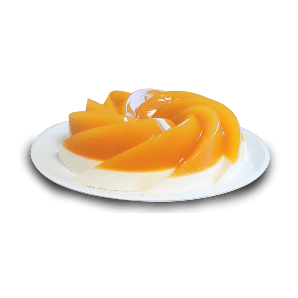 Arreglo Circular De Flores + Gelatina De Mango Con Queso  💐  🍮
