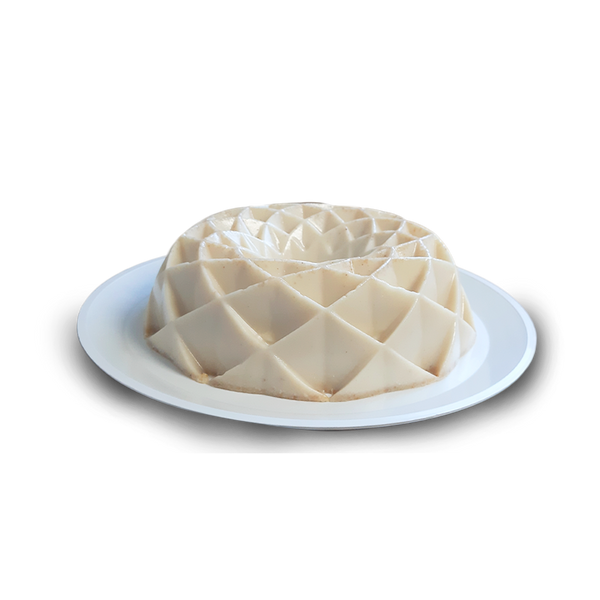 Arreglo Circular De Flores + Gelatina de Mazapán  💐  🍮